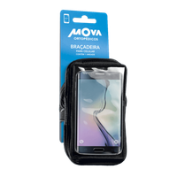 Foto do produto BRACADEIRA PARA CELULAR NEOPRENE PRETO TAMANHO UNICO MOVA
