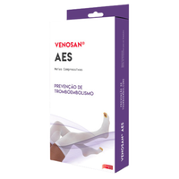 Foto do produto Meia Antitrombo AES | 18 mmHg  AGH  Meia Coxa 7/8 VENOSAN