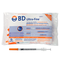 Foto do produto Seringa Ultrafine 0,5ml Pacote C/10 unidades - BD 
