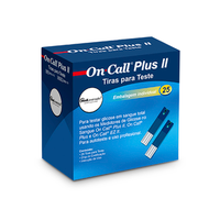 Foto do produto Tiras On Call Plus II C/ 25 unidades - MEDLEVESOHN