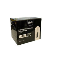 Foto do produto Agulha Hipodérmica Cx C/ 100Un MEDIX - 30X0,70mm