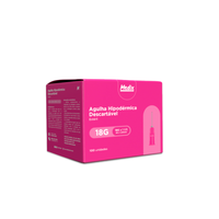 Foto do produto Agulha Hipodérmica Cx C/ 100Un MEDIX - 40X1,20mm