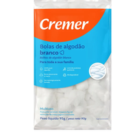Foto do produto Algodao Bola Pct C/ 95gr. CREMER