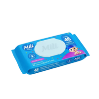 Foto do produto Lenco Umedecido c/48un. - MILI