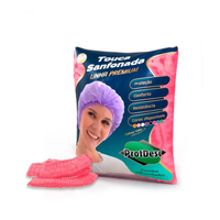 Foto do produto TOUCA DESCARTAVEL SANFONADA PCT C/ 100un PROTDESC