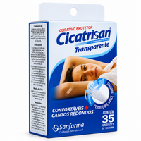 Foto do produto Curativo Protetor Transparente C/35Un. - SANFARMA