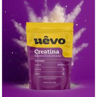 Foto do produto UÊVO- CREATINA MONOHIDRATADA 100% PURA - 300 G - SEM SABOR