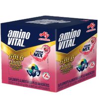 Foto do produto AMINO VITAL GOLD 4000 DRINK MIX FRUTAS VERMELHAS- 14 SACHES