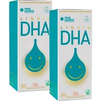 Foto do produto Kit 2x Liquid DHA 30ml Sabor Laranja - True Source