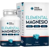 Foto do produto Kit 2x Magnesio Elemental 725MG - 60 CAPS - TRUE SOURCE