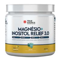 Foto do produto MAGNÉSIO + INOSITOL RELIF 3.0- 350 G- SABOR MARACUJÁ - TRUE SOURCE