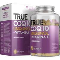 Foto do produto TRUE COQ10 UBIQUINOL + VITAMINA E 60CAPS