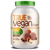 Foto do produto True Vegan (837G) - Chocolate C/ Avelã -True Source