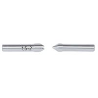 Foto do produto Pontas de Medição para Micrômetro de Rosca 30º INSIZE PLUS 1,5mm - 7390-T301