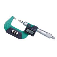 Foto do produto Micrômetro Digital INSIZE com Pontas Tipo Lâmina 125 a 150mm / 5 a 6