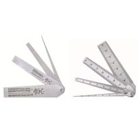 Foto do produto Calibre de Folga Tipo Cunha com 4 Lâminas INSIZE 1-29mm - 4837-1