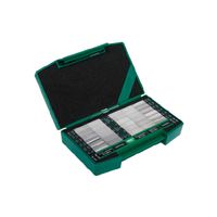 Foto do produto Jogo de Padrões de Rugosidade Viso-Tátil 30 Peças em Níquel INSIZE - ISR-CS130-W