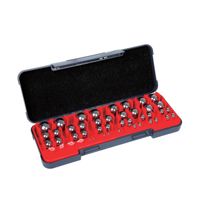 Foto do produto Jogo de Esferas Calibradas de Aço INSIZE Ø 1 a 25mm (25 Pares) - 4168-S25