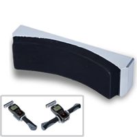 Foto do produto Ponteira de Contato Corporal Curva Macia para Dinamômetro INSIZE (R80, 90x25mm, Rosca M6) - ISF-DFAT2-C3