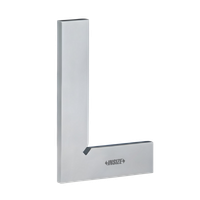 Foto do produto Esquadro de Precisão Borda Plana 90° INSIZE 300x200mm DIN875 Classe 0 Aço Inoxidável Temperado - 4791-300