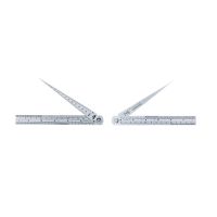 Foto do produto Jogo de Calibre Cônico de Folga e Escala de Aço INSIZE 0,8 a 15mm x 0,1mm - 4829-1