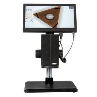 Foto do produto Microscópio Digital de Medição INSIZE Zoom Motorizado 10 a 68,5X Tela 11,6