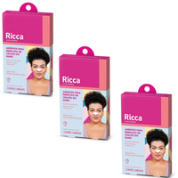 Foto do produto Kit fita Adesiva Ricca para retirada cravos Nariz com 3 unidades 3717