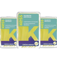 Foto do produto Kit fio dental Kess Individual 3 pts com 50unid cada 2002