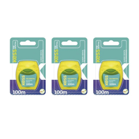 Foto do produto Kit fio dental Kess 3 unid de 100M  2001