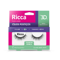 Foto do produto CILIOS 3D OLHAR DE BONECA RICCA 2689