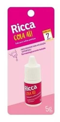 Foto do produto COLA P/UNHAS POSTICAS RICCA 5G 1342