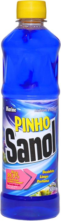 Foto do produto DESINFETANTE PINHO SANOL MARINE 500ML  2108