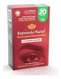 Foto do produto Henna Pocket Cast Escuro Expressão Facial Hintz 1,25g