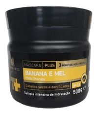 Foto do produto MASCARA DE HIDATAÇÃO BANANA E MEL 500g BM