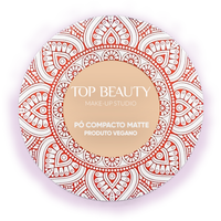 Foto do produto PO COMPACTO MATTE TOP BEAUTY 10G 01 BEGE CLARO
