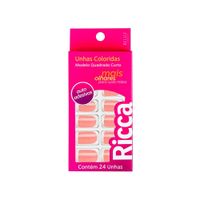 Foto do produto UNHAS RICCA FRANCESINHA ROSA  1338