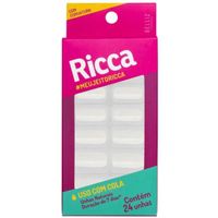 Foto do produto UNHAS RICCA NATURAIS COM CURVATURA 1337