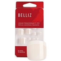 Foto do produto UNHAS BELLIZ FRANCESINHA PARA PES 1208