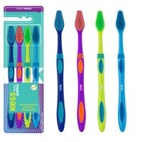Foto do produto ESCOVA DE DENTE MEDIA 2017 PACK KESS BASIC SUPRA 4UNID