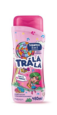 Foto do produto SHAMPOO TRA LA LA KIDS 2 EM 1 MENINAS 480ML