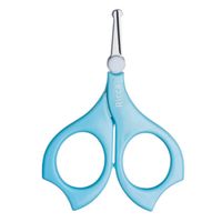 Foto do produto TESOURA DE UNHA BABY COLORS RICCA AZUL 1656