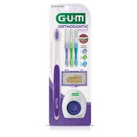 Foto do produto ESC DENTES GUM KIT ORTODONTICO C 4 PECAS GUM 124 LCT