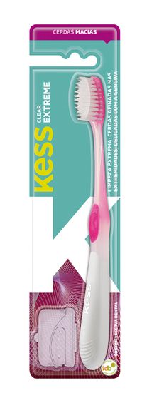 Foto do produto ESC DENTES KESS CLEAR EXTREME MACIA 2081
