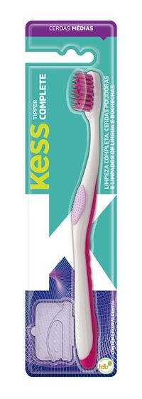 Foto do produto ESC DENTES KESS COMPLETE TIPPER MEDIA 2072