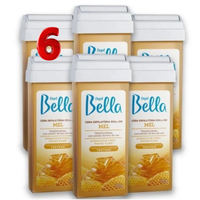 Foto do produto Kit Cera Refil Mel Depil Bella - 6 Unid DBELLA