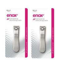 Foto do produto Kit Cortador de Unha em aço Inox 664  2UNIDADES