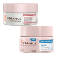 Foto do produto kit cuidado facial peel gel com creme renovador hidramais