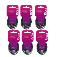 Foto do produto KIT ELASTICO RICCA  3MM COM 6PCTS 10UN S/METAL 892