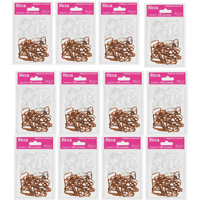 Foto do produto KIT ELASTICOS INVISIVEIS RICCA 3321 COM 12pct C/ 100UN