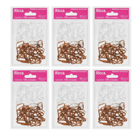 Foto do produto KIT ELASTICOS INVISIVEIS RICCA 3321 COM 3 PCT C/ 100UN